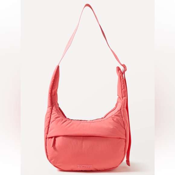 Athleta Handbags - Athleta All About Small Crossbody Hobo Bag in Mimosa Pink NWT